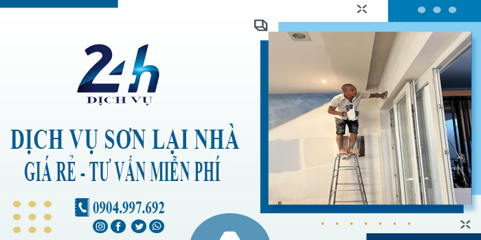 Giá dịch vụ sơn lại nhà tại Bình Dương【Hotline 0904 997 692】