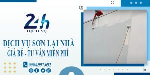 Báo giá dịch vụ sơn lại nhà tại Bình Tân【Hotline 0904997692】