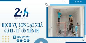 Báo giá dịch vụ sơn lại nhà tại Củ Chi【Hotline 0904 997 692】