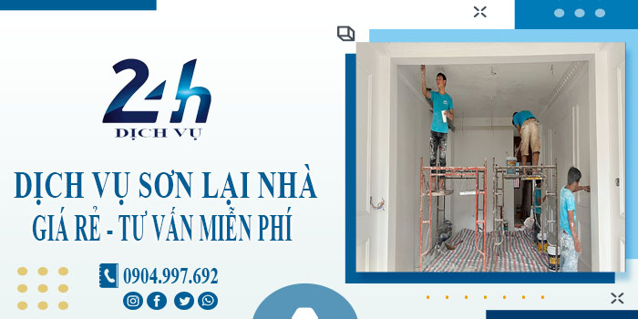 Báo giá dịch vụ sơn lại nhà tại Củ Chi【Hotline 0904 997 692】