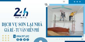 Báo giá dịch vụ sơn lại nhà tại Hóc Môn【Hotline 0904997692】