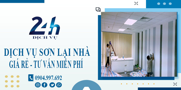 Giá dịch vụ sơn lại nhà tại Long Khánh【Hotline 0904 997 692】