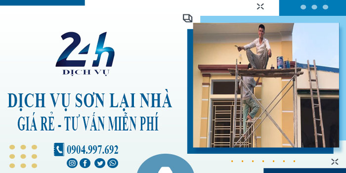 Giá dịch vụ sơn lại nhà tại Long Thành【Hotline 0904 997 692】