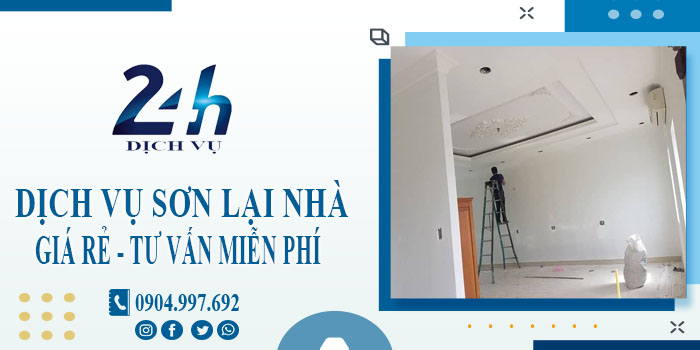 Báo giá dịch vụ sơn lại nhà tại Nhà Bè【Hotline 0904 9976 92】