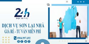 Báo giá dịch vụ sơn lại nhà tại quận 11【Hotline 0904997692】