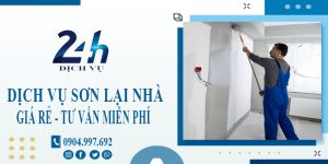 Báo giá dịch vụ sơn lại nhà tại quận 8【Hotline 0904 997 692】
