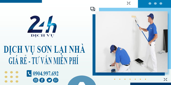 Báo giá dịch vụ sơn lại nhà tại quận 9【Hotline 0904 997 692】