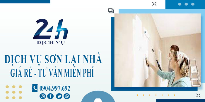 Báo giá dịch vụ sơn lại nhà tại Tân Bình【Hotline 0904997692】