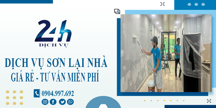 Báo giá dịch vụ sơn lại nhà tại Thủ Đức【Hotline 0904997692】