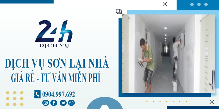 Báo giá dịch vụ sơn lại nhà tại Tp Tân An【Hotline 0904997692】